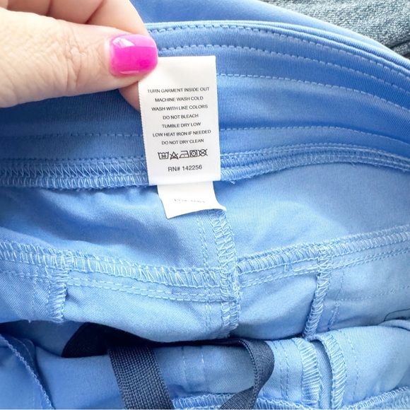 Figs Men’s Axim Ciel Blue Cargo Pants - Tall Length - Picture 9 of 10